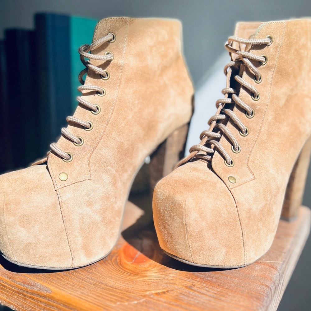 Jeffrey Campbell Lita Booties Size 5.5